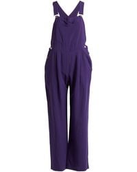 8pm - Overalls Viscose, Linen - Lyst