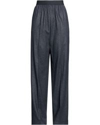 Agnona - Midnight Pants Wool, Viscose, Elastane - Lyst