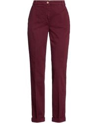 Manila Grace - Pants Cotton, Elastane - Lyst