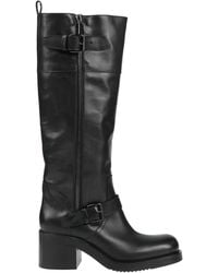 Elena Iachi - Boot Leather - Lyst