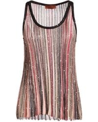 Missoni - Top Viscose, Polyamide, Polyester, Metal Fiber - Lyst