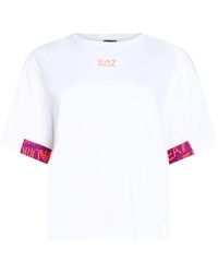 EA7 - T-Shirts - Lyst