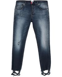Gaelle Paris Denim Jeanshose in Blau für Herren Herren Bekleidung Jeans Jeans mit Gerader Passform 