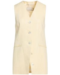 Peserico - Tailored Vest Viscose, Linen - Lyst