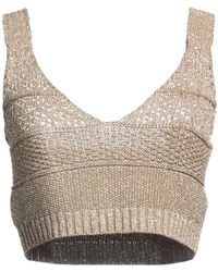 Liu Jo - Top Viscose, Metallic Polyester - Lyst