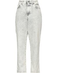 8pm - Ivory Jeans Cotton - Lyst