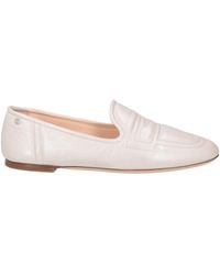 Agl Attilio Giusti Leombruni - Ivory Loafers Leather - Lyst