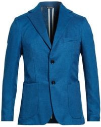 Takeshy Kurosawa - Blazer Polyester, Viscose, Wool, Elastane - Lyst