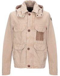 Historic - Jacket Cotton, Polyester, Leather - Lyst