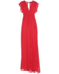 DIVEDIVINE Long Dress - Red
