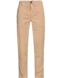 White Sand - Pants Cotton, Elastane - Lyst