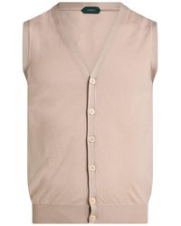 Zanone - Cardigan Virgin Wool, Polyamide - Lyst
