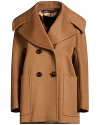 Max Mara - Atelier Camel Coat Cashmere - Lyst