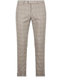 Tramarossa - Taupe Pants Cotton, Polyester, Elastane - Lyst