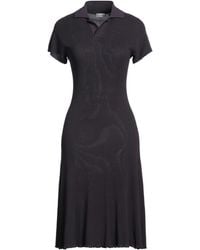 Burberry - Midi Dress Viscose, Polyamide, Elastane - Lyst