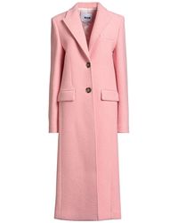MSGM - Coat Virgin Wool - Lyst