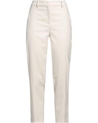 Pennyblack - Cream Pants Polyester, Viscose, Elastane - Lyst