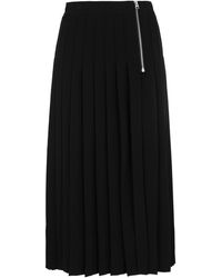 Calvin Klein Midirock - Schwarz