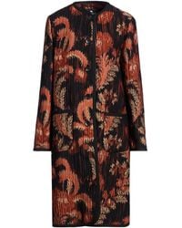 Etro - Overcoat & Trench Coat Polyester, Wool, Acrylic, Polyamide, Metallic Fiber - Lyst