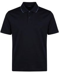 Paul & Shark - Midnight Polo Shirt Cotton - Lyst