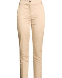 Marella - Sand Pants Cotton, Elastane - Lyst