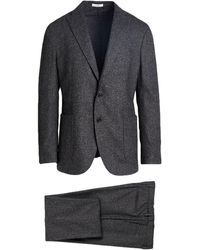 Boglioli - Charcoal Suit Virgin Wool, Polyamide, Silk, Polyester, Elastane - Lyst