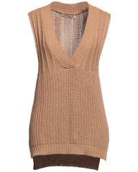 Rinascimento - Camel Sweater Cotton, Acrylic - Lyst