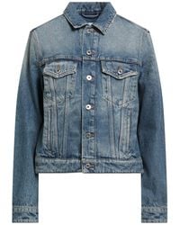 Off-White c/o Virgil Abloh - Denim Outerwear - Lyst
