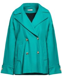 Liu Jo - Coat Polyester, Acrylic, Virgin Wool - Lyst