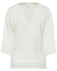 European Culture - Ivory Sweatshirt Rayon, Cotton, Elastane - Lyst