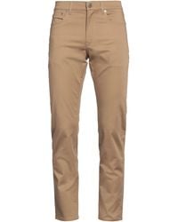 dunhill - Camel Pants Cotton, Mulberry Silk, Elastane - Lyst