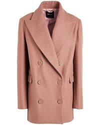 Blumarine - Coat Virgin Wool, Polyamide - Lyst