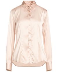 Xacus - Shirt Silk, Elastane - Lyst