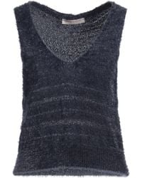 Rinascimento - Midnight Top Nylon, Acrylic, Viscose, Polyester, Metallic Fiber - Lyst