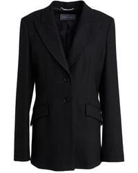 Alberta Ferretti - Blazer Virgin Wool, Elastane - Lyst