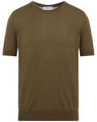 LUIGI GENTILE - Military Sweater Cotton - Lyst
