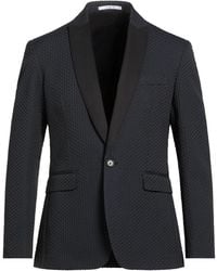 Aglini - Midnight Blazer Polyester, Elastane - Lyst