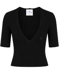 Courreges - Sweater Viscose, Polyester - Lyst