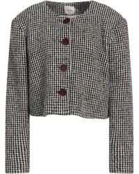 Alysi - Jacket Virgin Wool, Polyester, Polyamide, Silk - Lyst