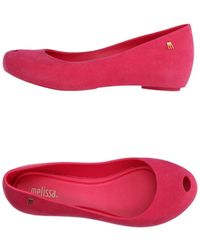 Ballerines Melissa + Jeremy Scott Collaboration Fuchsia - Taille 37/6 US - Neuves Sans Emballage