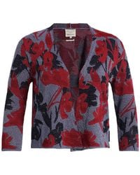 ALESSIA SANTI - Cardigan Viscose, Metallic Fiber, Polyamide - Lyst
