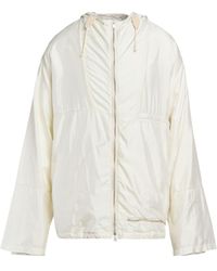 Jil Sander - Ivory Jacket Polyamide, Silk - Lyst
