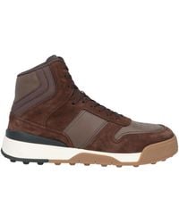 Tod's - Sneakers Leather, Textile Fibers - Lyst
