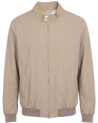 Cruna - Khaki Jacket Polyester, Elastane - Lyst
