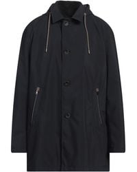 Herno - Overcoat & Trench Coat Polyester, Polyurethane - Lyst
