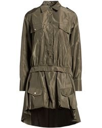 Babylon - Military Mini Dress Polyester - Lyst