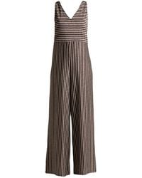 Momoní - Jumpsuit Polyester, Viscose, Metallic Fiber, Polyamide, Elastane - Lyst