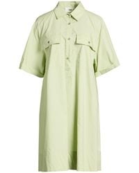 SOLOTRE - Light Mini Dress Cotton - Lyst