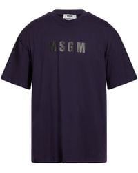 MSGM - T-Shirt - Lyst