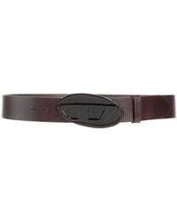 DIESEL - Belt Cow Leather, Zamak - Lyst